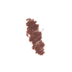 Brown makeup powder on a white background